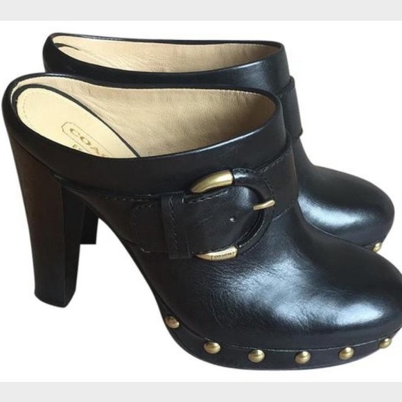 clog mule heels